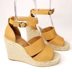 Treasure & Bond Sannibel Platform Wedge‎ Leather Sandal Women’s Size 11 M